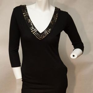 Armani Exchange Egyptian Colored Knit Dress